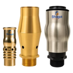 brass fountain aerator nozzle with stainless steel fountain fitting